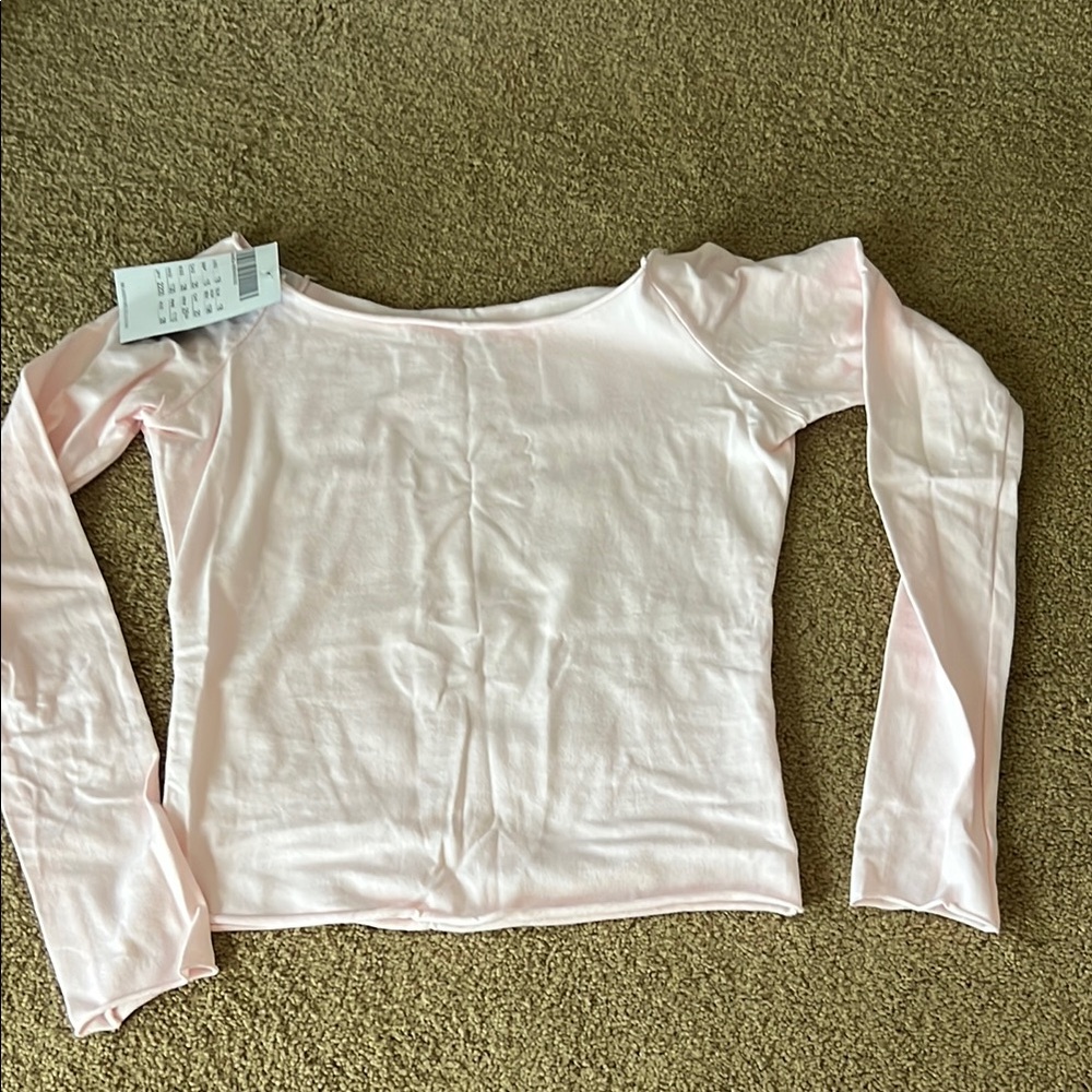 Brandy Melville Soft Pink Top